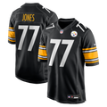 Pittsburgh Steelers Broderick Jones Nike Black Game Jersey product image 1, provided for visual reference and product detail