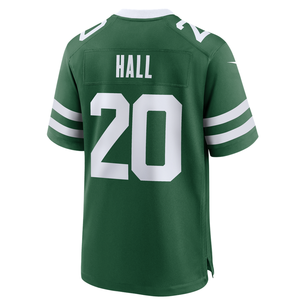 New York Jets Breece Hall Nike Legacy White Game Jersey product image 13, provided for visual reference and product detail