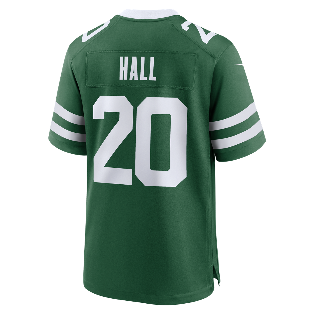 New York Jets Breece Hall Nike Legacy White Game Jersey product image 13, provided for visual reference and product detail