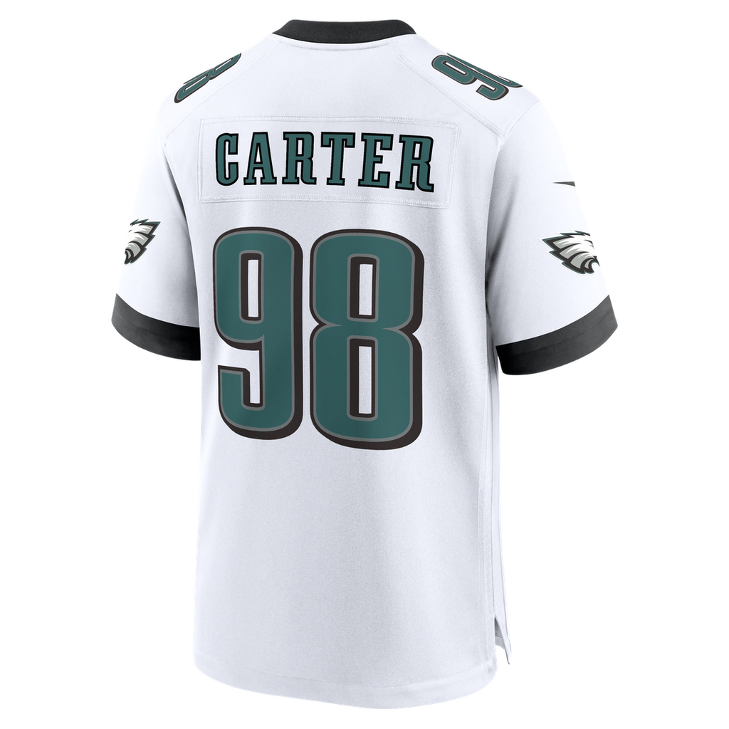Philadelphia Eagles Jalen Carter Nike Midnight Green Team Game Jersey product image 22, provided for visual reference and
