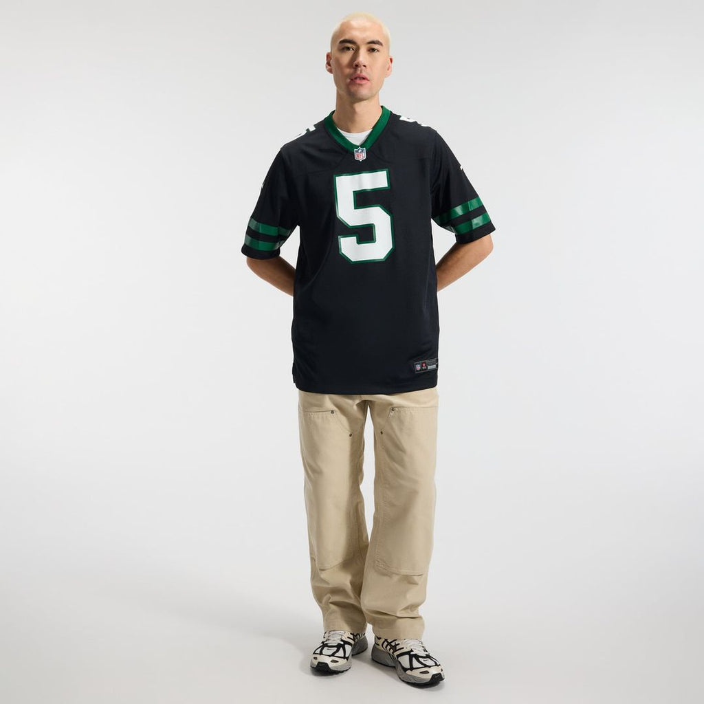 New York Jets Garrett Wilson Nike Legacy White Game Jersey product image 40, provided for visual reference and product