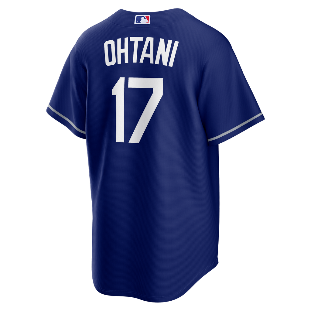 Los Angeles Dodgers Shohei Ohtani Nike Gray Road Replica Jersey product image 9, provided for visual reference and product