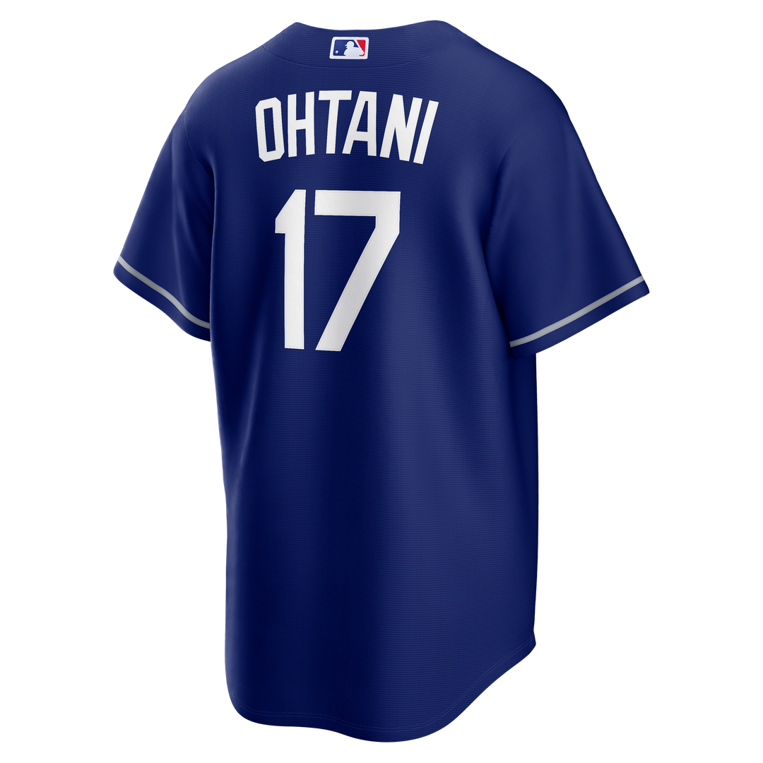 Los Angeles Dodgers Shohei Ohtani Nike Gray Road Replica Jersey product image 9, provided for visual reference and product