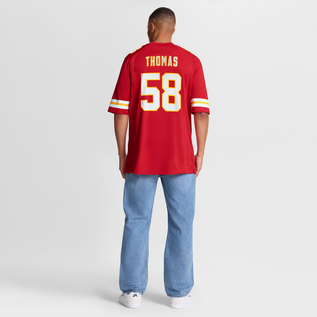 Kansas City Chiefs Derrick Thomas Nike Red Game Retired Player Jersey product image 16, provided for visual reference and