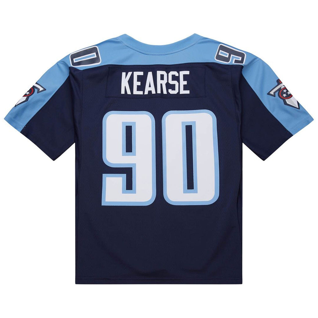 Tennessee Titans Jevon Kearse Mitchell & Ness Navy 1999 Legacy Replica Jersey product image 3, provided for visual reference