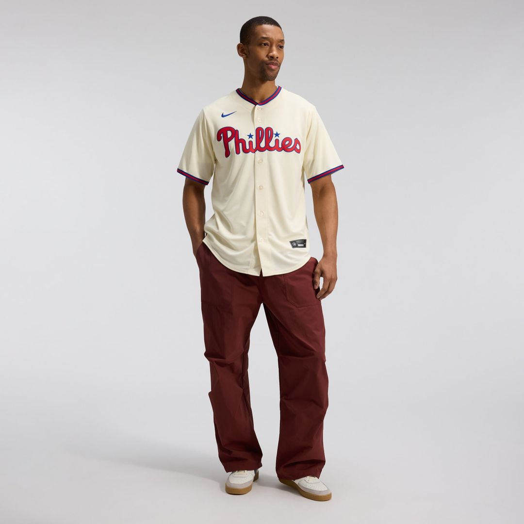Philadelphia Phillies Nike Cream Alternate Replica Jersey product image 16, provided for visual reference and product detail