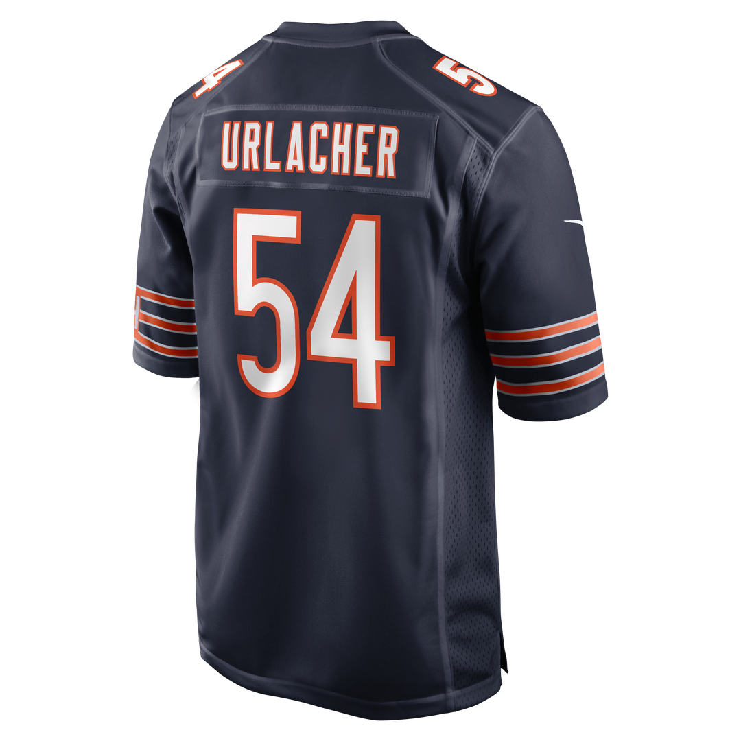 Chicago Bears Brian Urlacher Nike White Retired Player Game Jersey product image 9, provided for visual reference and