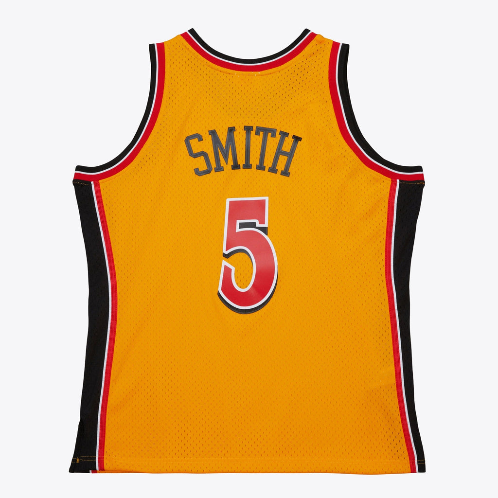Atlanta Hawks Mitchell & Ness Josh Smith 2004 Alternate Authentic Jersey - Yellow product image 4, provided for visual