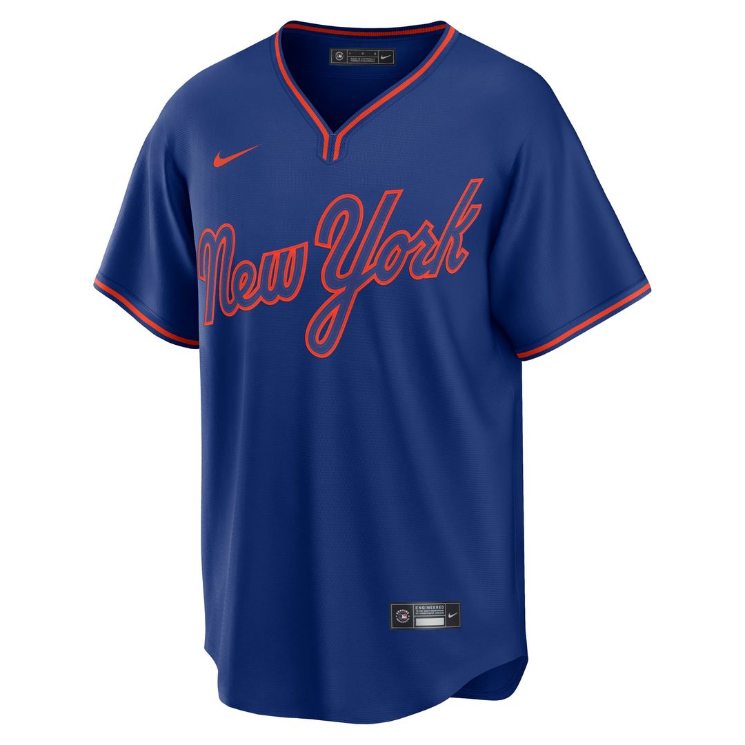 New York Mets Juan Soto Nike Royal Alternate Replica Player Jersey product image 2, provided for visual reference and