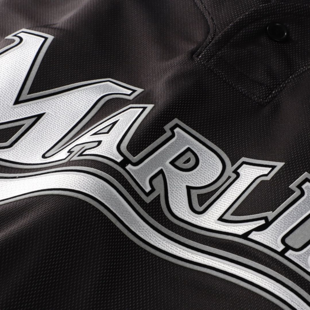Florida Marlins Dontrelle Willis Mitchell & Ness Black Authentic Batting Practice Jersey product image 4, provided for