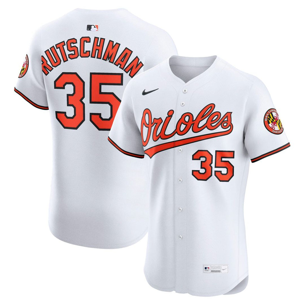 Baltimore Orioles Adley Rutschman Nike Orange Alternate 2 Elite Jersey product image 7, provided for visual reference and
