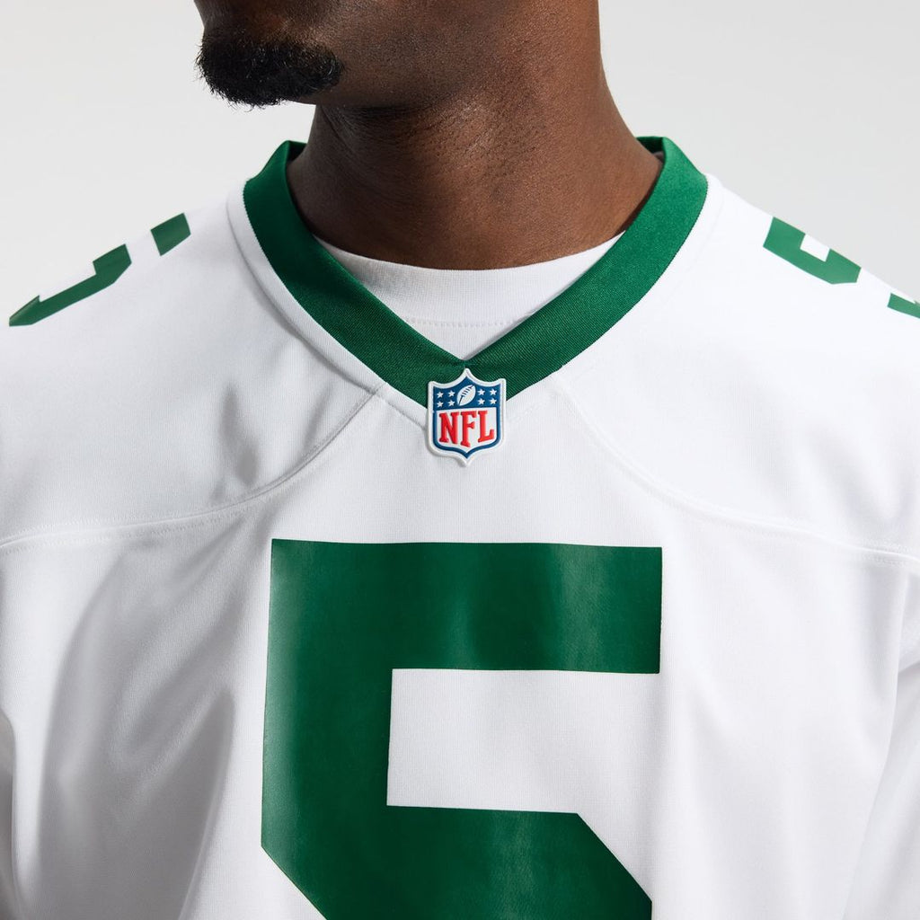 New York Jets Garrett Wilson Nike Legacy White Game Jersey product image 22, provided for visual reference and product