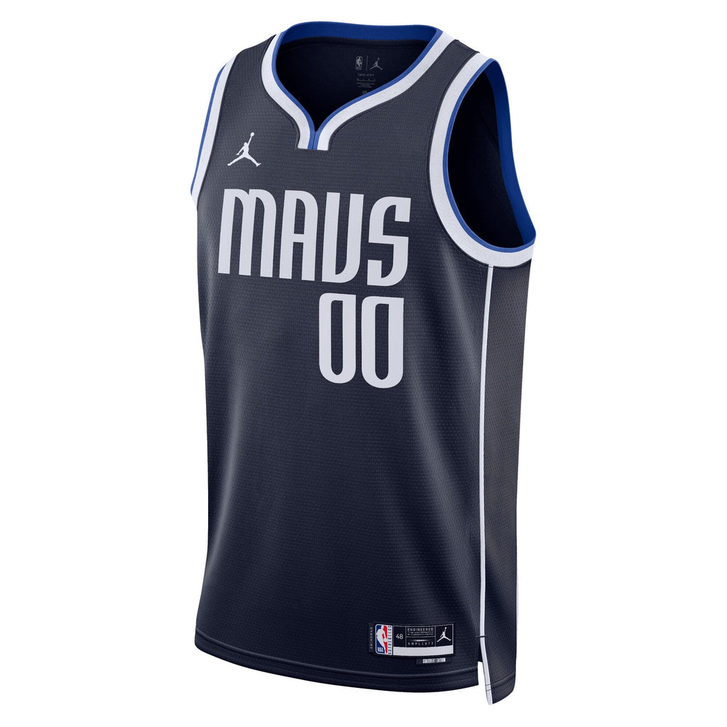 Dallas Mavericks Jordan Statement Swingman Jersey - Custom - Unisex product image 2, provided for visual reference and