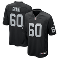 Las Vegas Raiders Charles Grant Nike Black Team Game Jersey product image 1, provided for visual reference and product