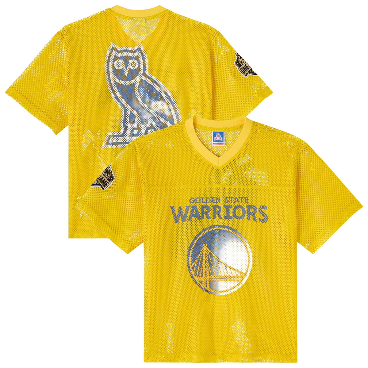 Golden State Warriors X OVO Mesh Football Jersey - Mens product image 2