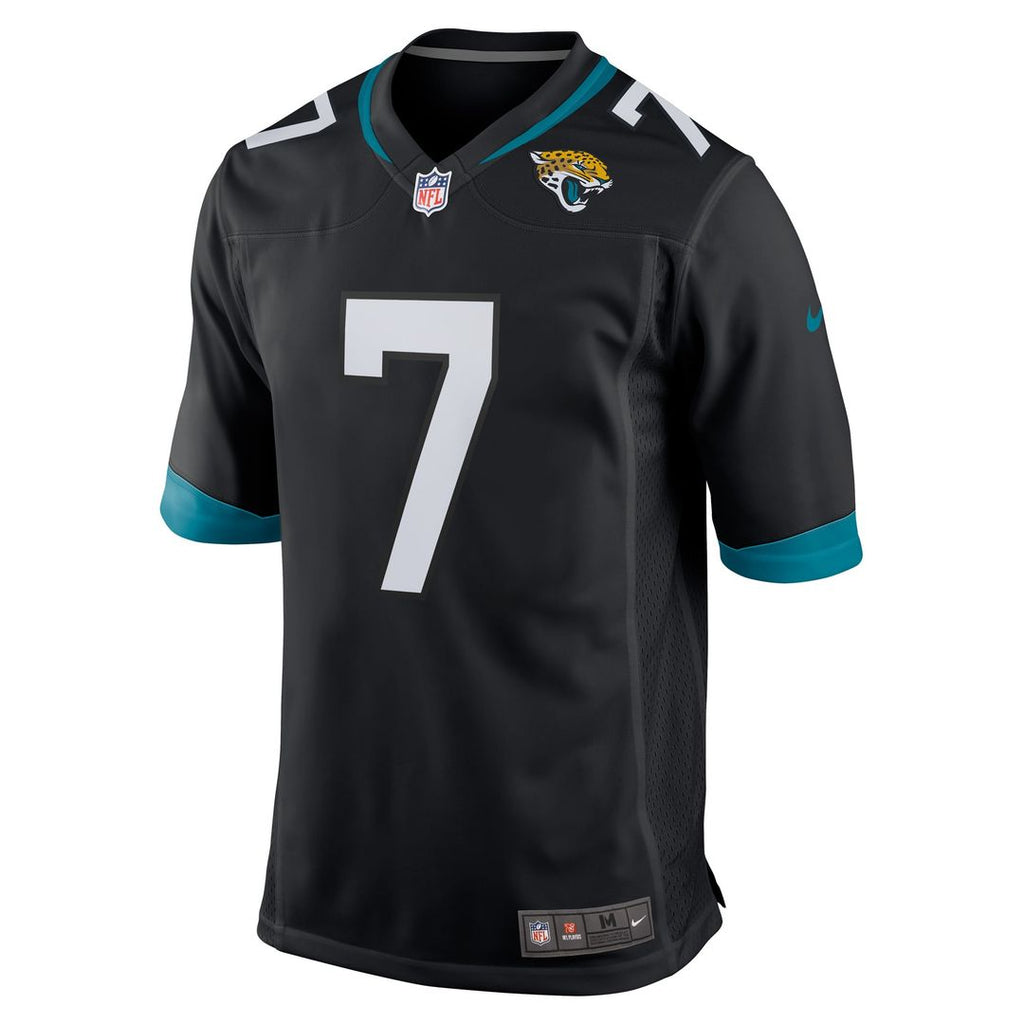 Jacksonville Jaguars Byron Leftwich Nike Black Retired Player Alternate Game Jersey product image 2, provided for visual