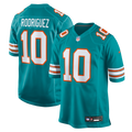 Miami Dolphins Jacob Rodriguez Nike Aqua Alternate Game Jersey product image 1, provided for visual reference and product