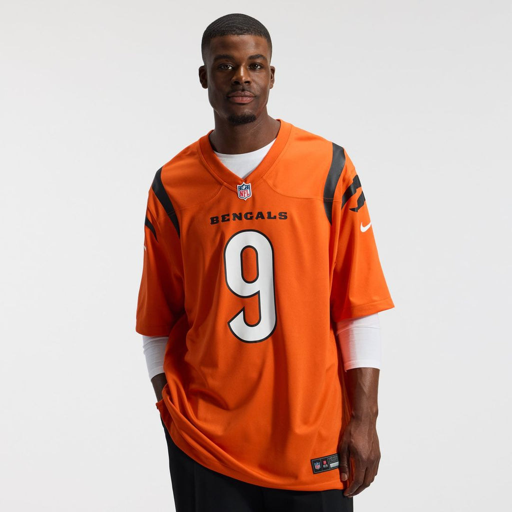 Cincinnati Bengals Joe Burrow Nike White Game Jersey product image 28, provided for visual reference and product detail