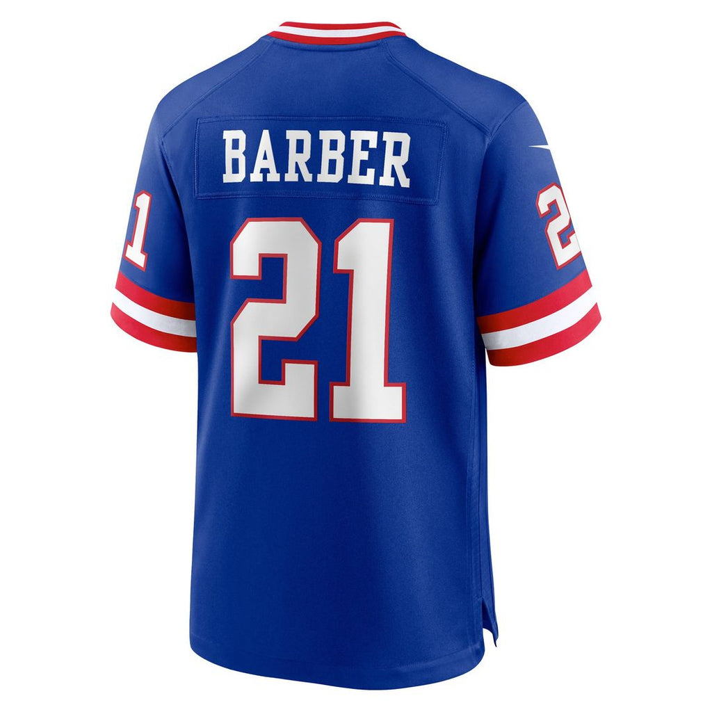 New York Giants Tiki Barber Nike Royal Retired Player Alternate Game Jersey product image 3, provided for visual reference