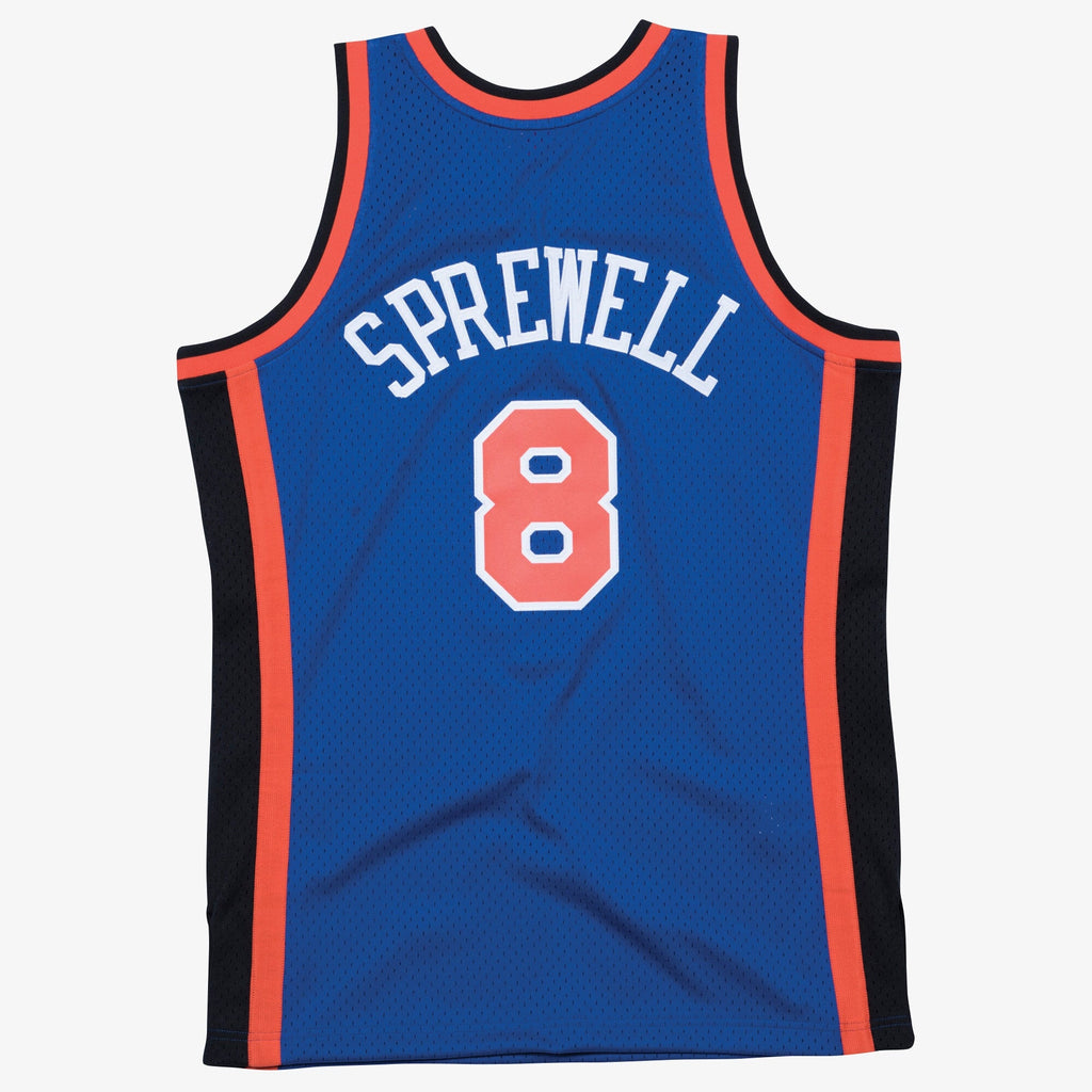 New York Knicks Mitchell & Ness Swingman Jersey Road product image 3
