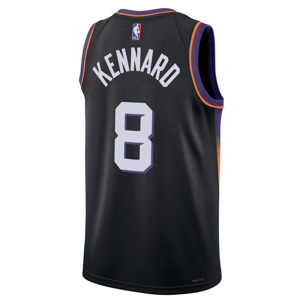Phoenix Suns Jordan Brand Statement Edition Jersey - Black - Luke Kennard - Unisex product image 4, provided for visual