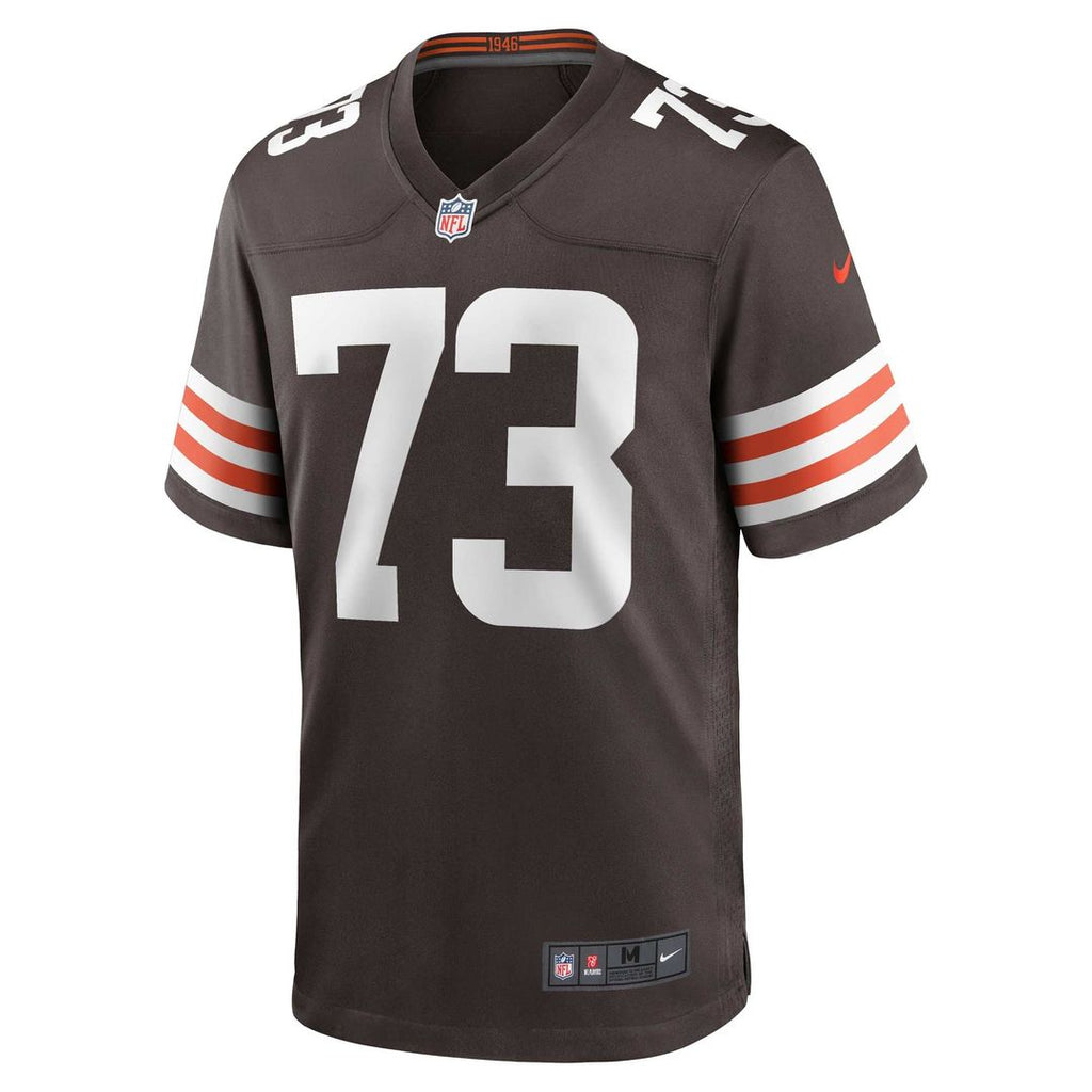 Cleveland Browns Joe Thomas Nike Brown Retired Player Game Jersey product image 3, provided for visual reference and product
