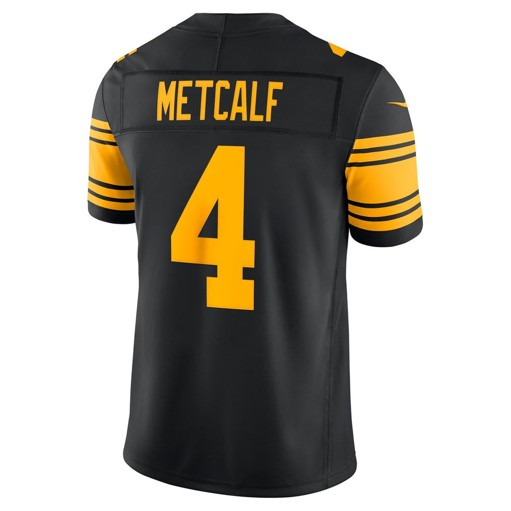 Pittsburgh Steelers DK Metcalf Nike Black Alternate Vapor F.U.S.E. Stitched Limited Jersey product image 3, provided for