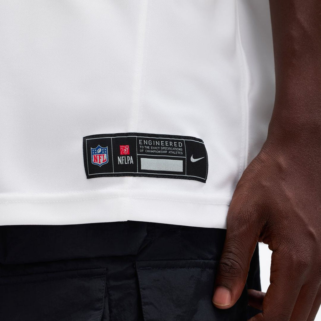 San Francisco 49ers Christian McCaffrey Nike White Vapor F.U.S.E. Limited 2nd Alternate Jersey product image 9, provided for