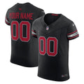 Arizona Cardinals Nike Black Vapor F.U.S.E. Elite Custom Jersey product image 1, provided for visual reference and product