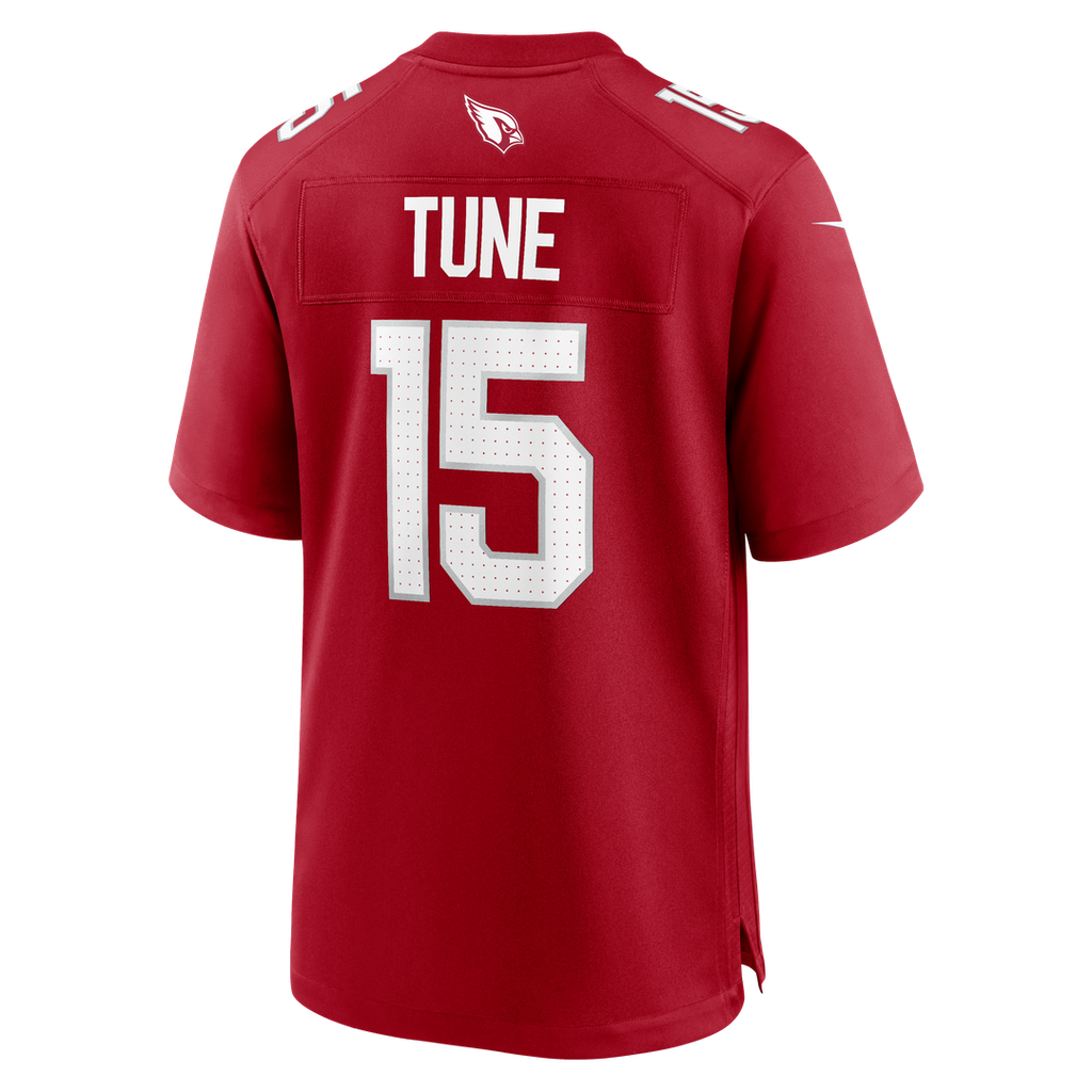 Arizona Cardinals Clayton Tune Nike Cardinal Game Jersey product image 3, provided for visual reference and product detail