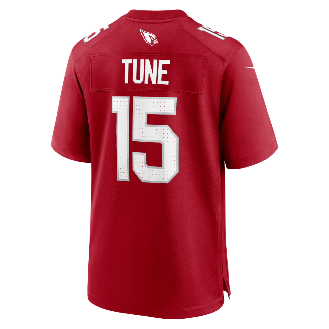 Arizona Cardinals Clayton Tune Nike Cardinal Game Jersey product image 3, provided for visual reference and product detail