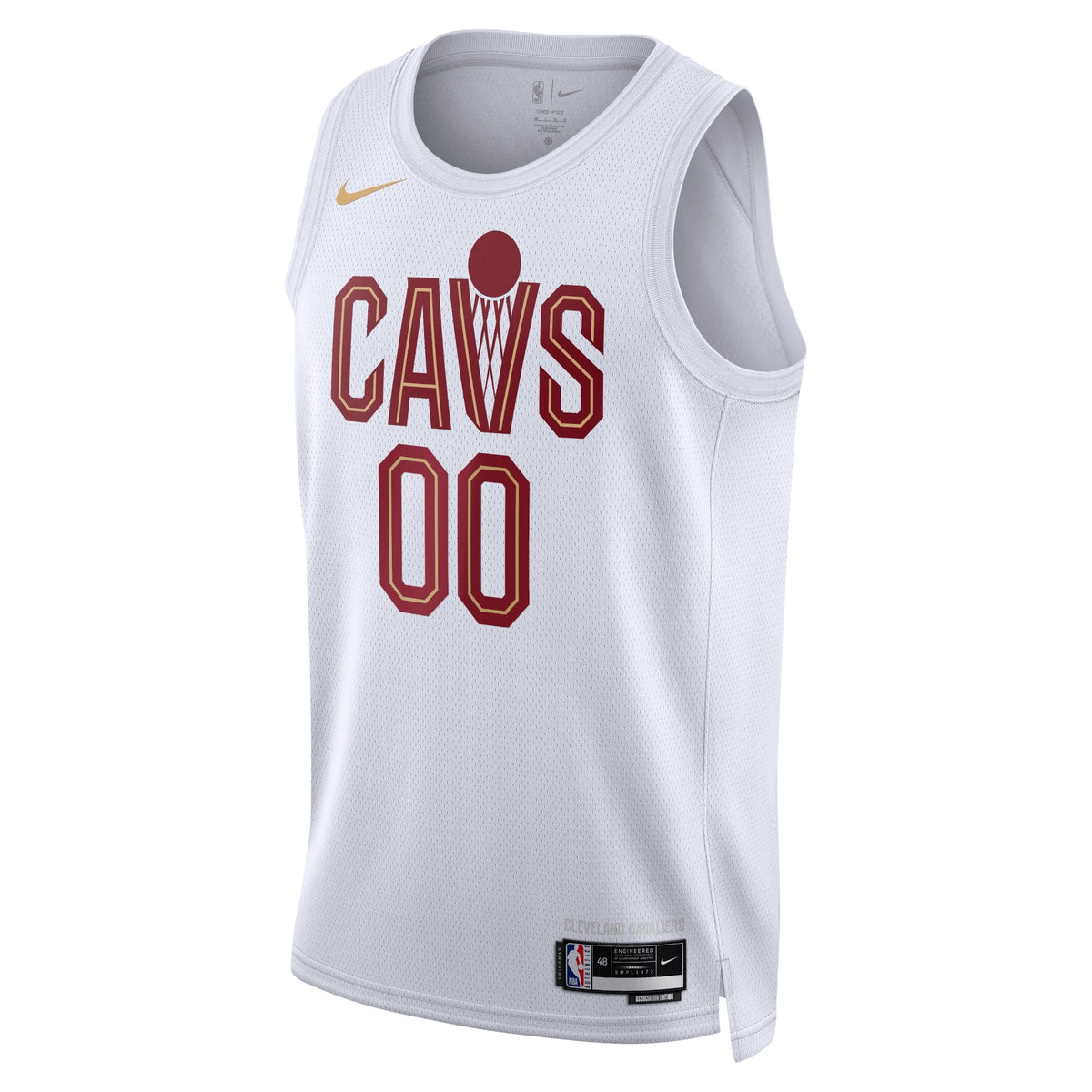 Cleveland Cavaliers Nike Association Swingman Jersey - Custom - Unisex product image 2, provided for visual reference and