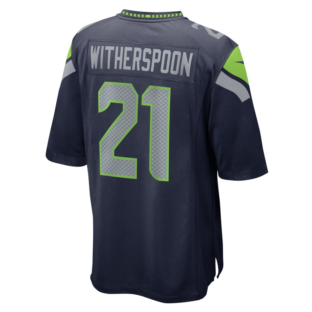 Seattle Seahawks Devon Witherspoon Nike White Game Jersey product image 9, provided for visual reference and product detail