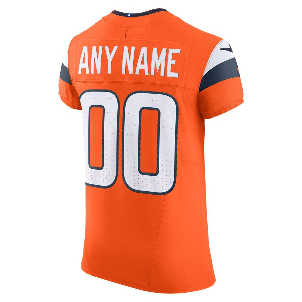 Denver Broncos Nike Navy Alternate Vapor F.U.S.E. Elite Custom Jersey product image 9, provided for visual reference and