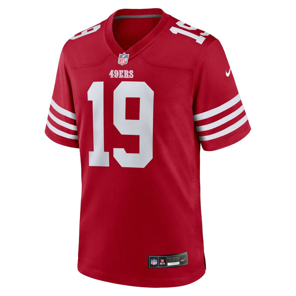San Francisco 49ers Deebo Samuel Sr Nike Scarlet Team Game Jersey product image 12, provided for visual reference and