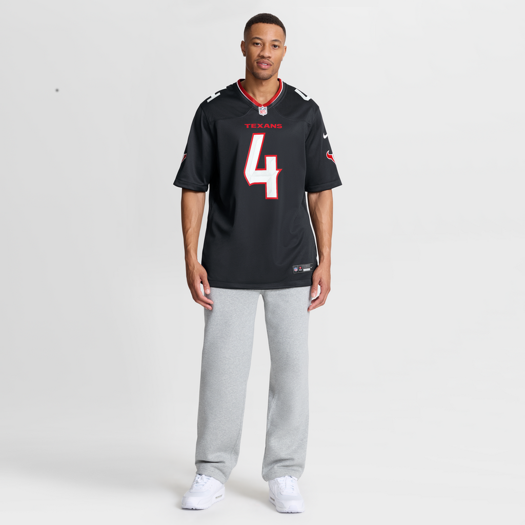 Houston Texans Woody Marks Nike Navy Team Game Jersey product image 4, provided for visual reference and product detail
