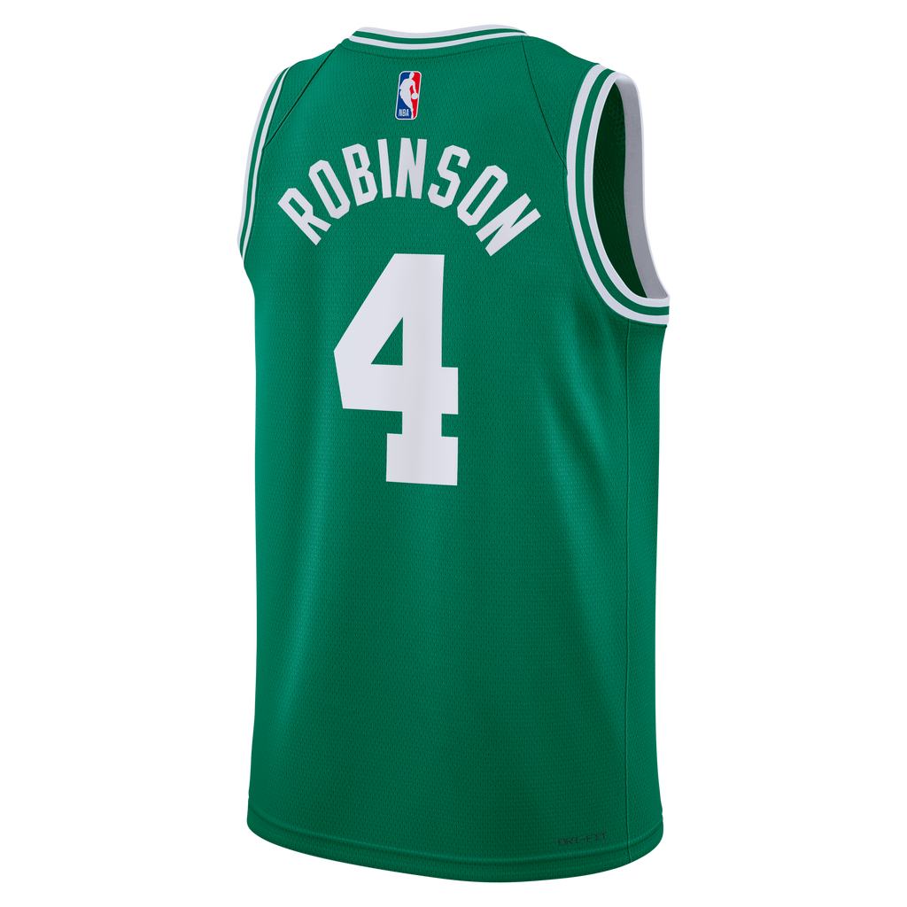 Boston Celtics Icon Edition Swingman Jersey - Kelly Green - Mitchell Robinson - Unisex product image 4, provided for visual