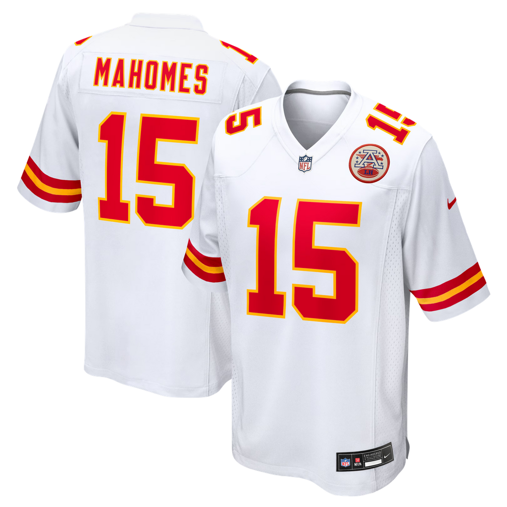 Kansas City Chiefs Patrick Mahomes Nike Red Game Jersey product image 29, provided for visual reference and product detail