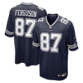 Dallas Cowboys Jake Ferguson Nike Navy Team Game Jersey product image 1, provided for visual reference and product detail