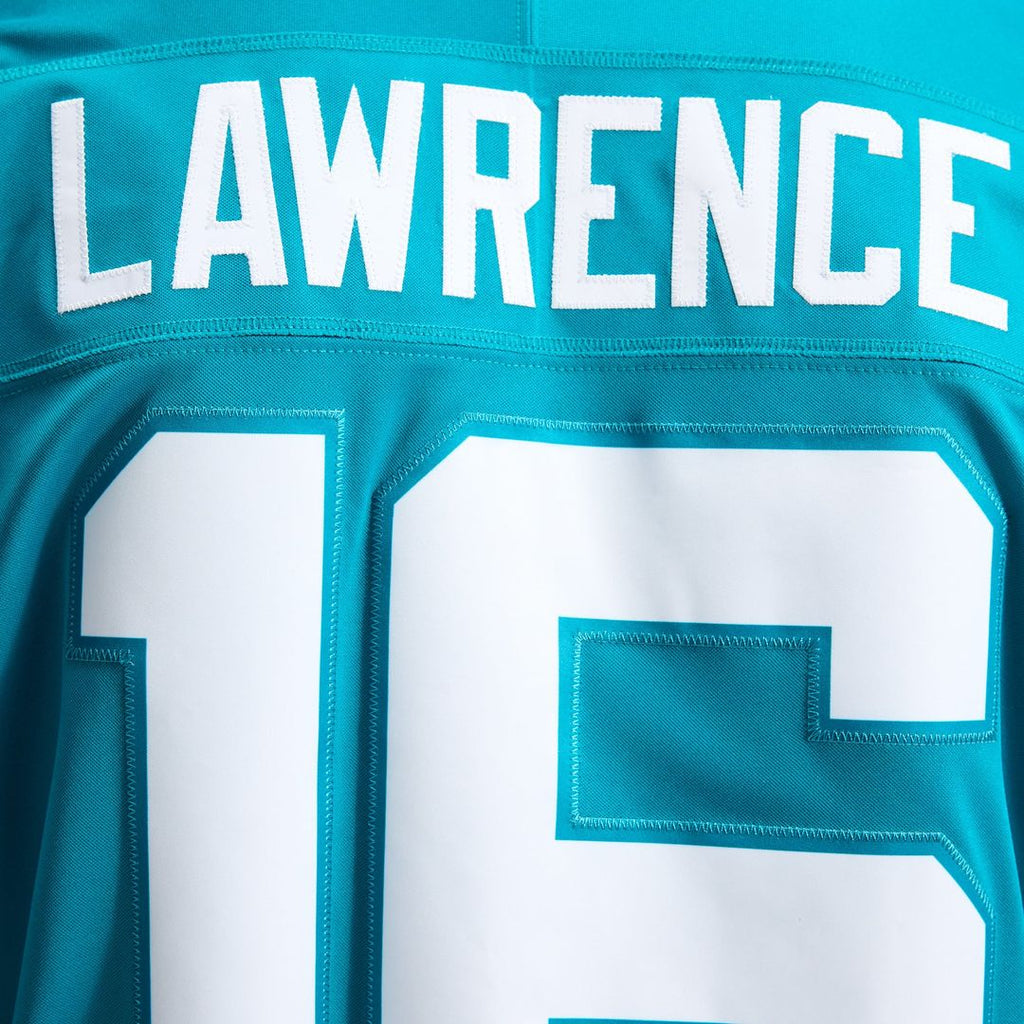 Jacksonville Jaguars Trevor Lawrence Nike Teal Team Vapor F.U.S.E. Stitched Limited Jersey product image 10, provided for
