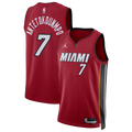 Miami Heat Jordan Brand Statement Edition Swingman Jersey - Red - Giannis Antetokounmpo - Unisex product image 1, provided