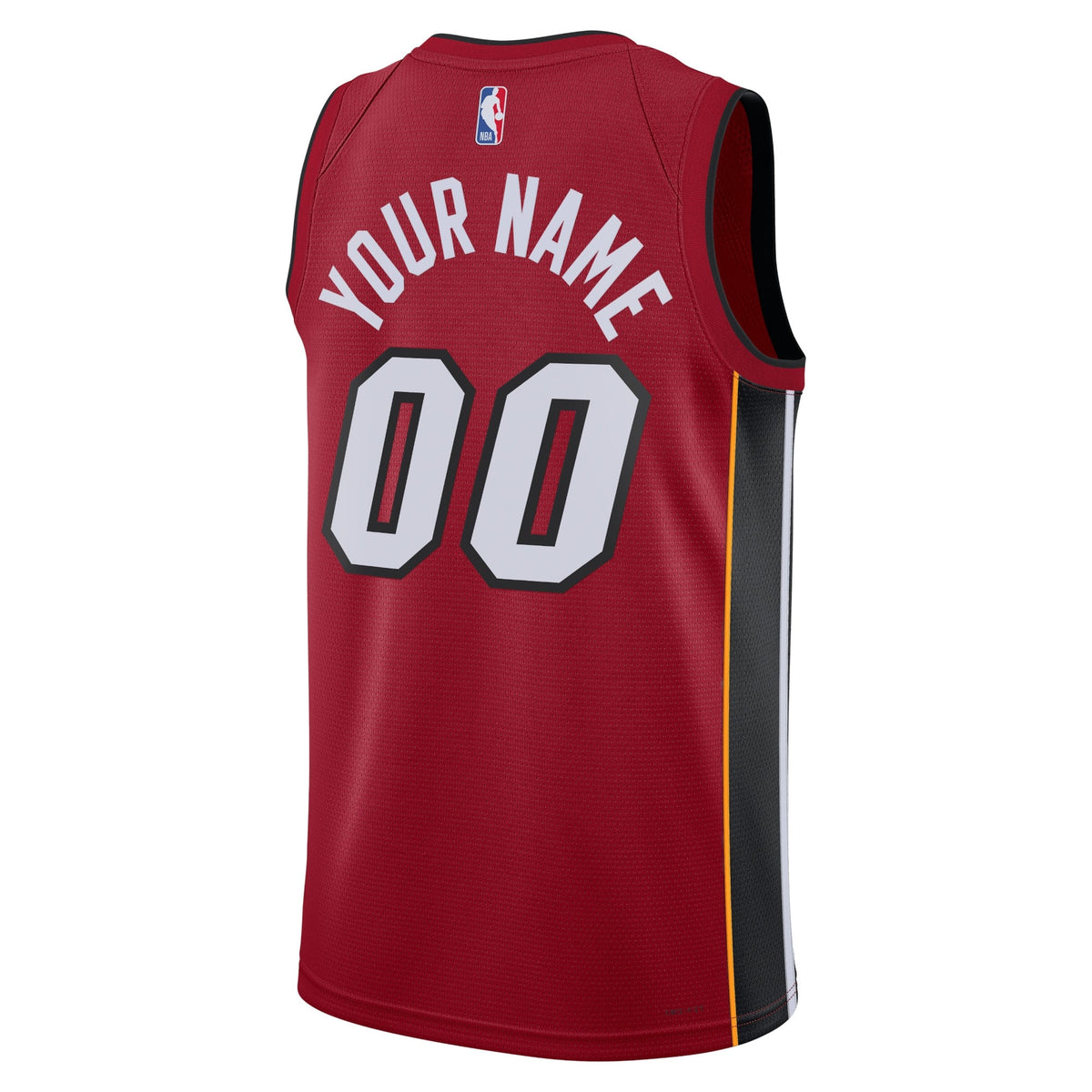 Miami Heat Jordan Statement Swingman Jersey - Custom - Unisex product image 3, provided for visual reference and product