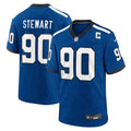 Indianapolis Colts Grover Stewart Nike Blue Alternate Game Jersey product image 1, provided for visual reference and product