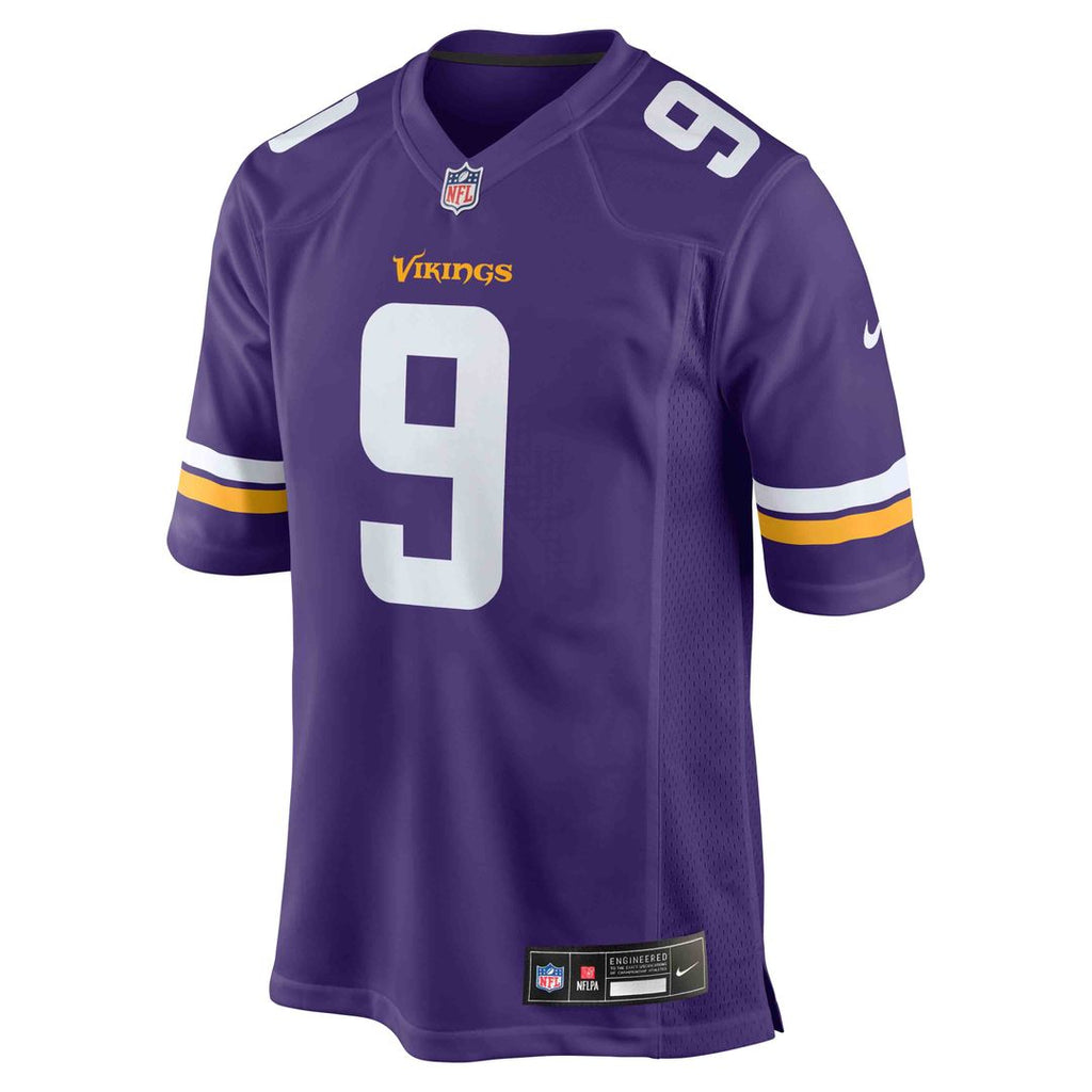 Minnesota Vikings J.J. McCarthy Nike Purple Player Game Jersey product image 2, provided for visual reference and product