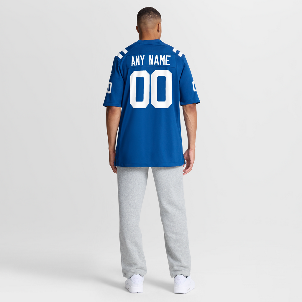 Indianapolis Colts Nike White Custom Game Jersey product image 14, provided for visual reference and product detail review