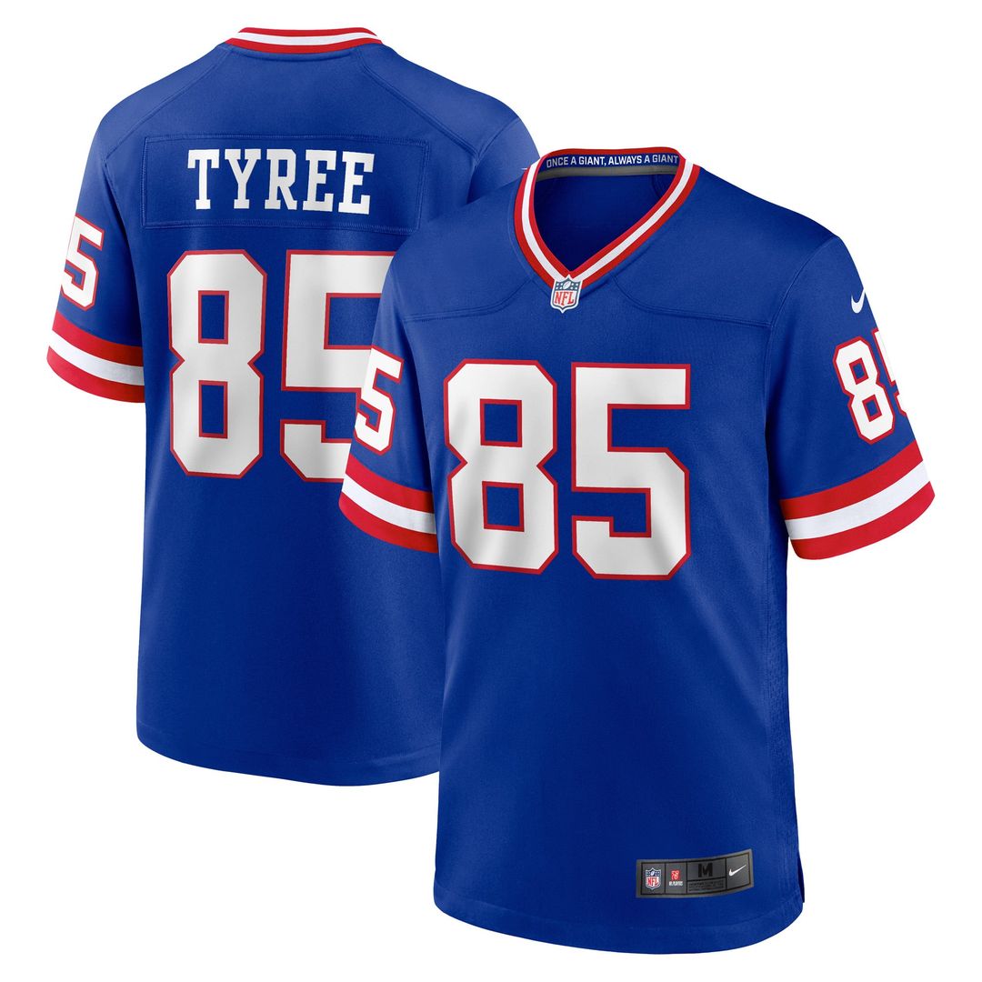 New York Giants David Tyree Nike Royal Retired Player Alternate Game Jersey product image 1, provided for visual reference