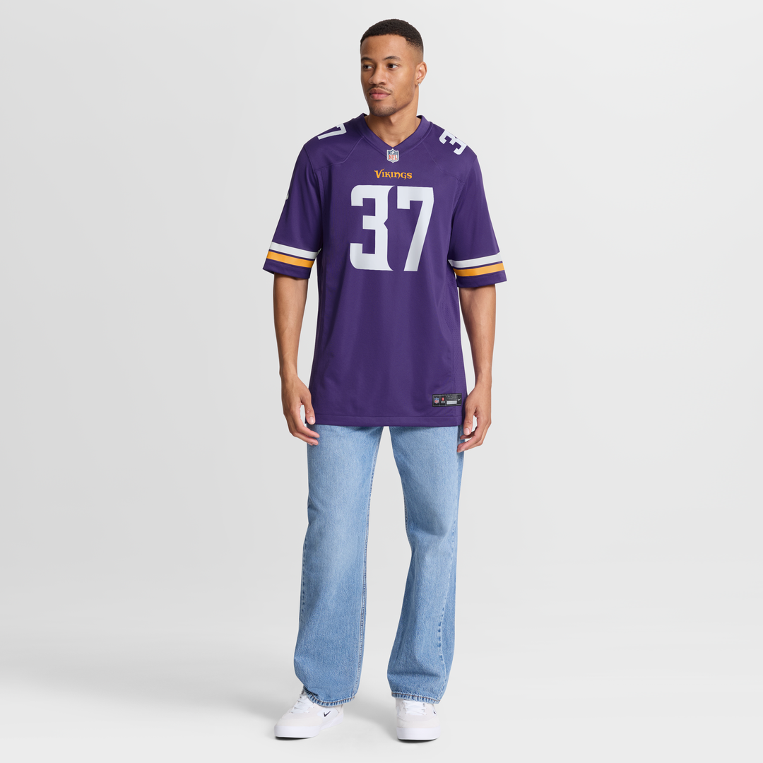 Minnesota Vikings Tavierre Thomas Nike Purple Team Game Jersey product image 7, provided for visual reference and product