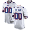 Buffalo Bills Nike White Custom Game Jersey product image 1, provided for visual reference and product detail review
