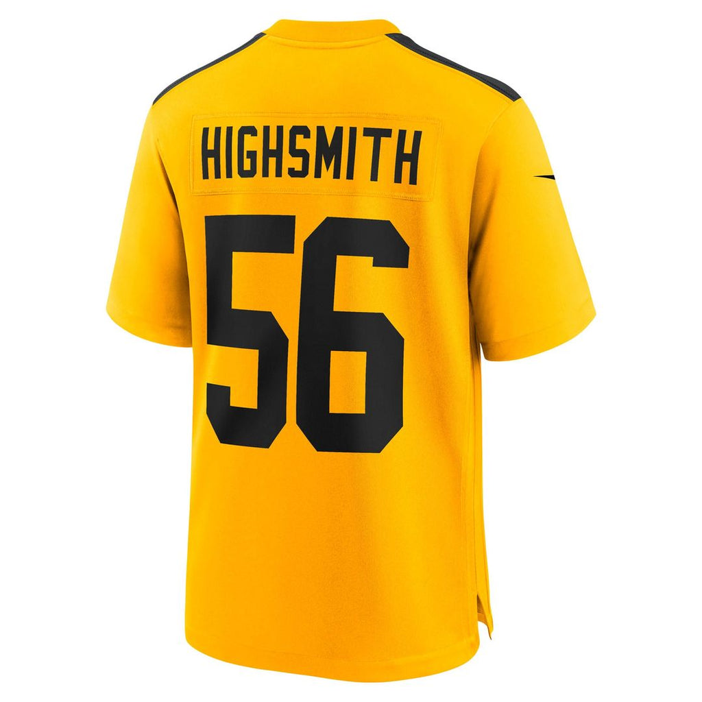 Pittsburgh Steelers Alex Highsmith Nike Gold Alternate Game Jersey product image 10, provided for visual reference and