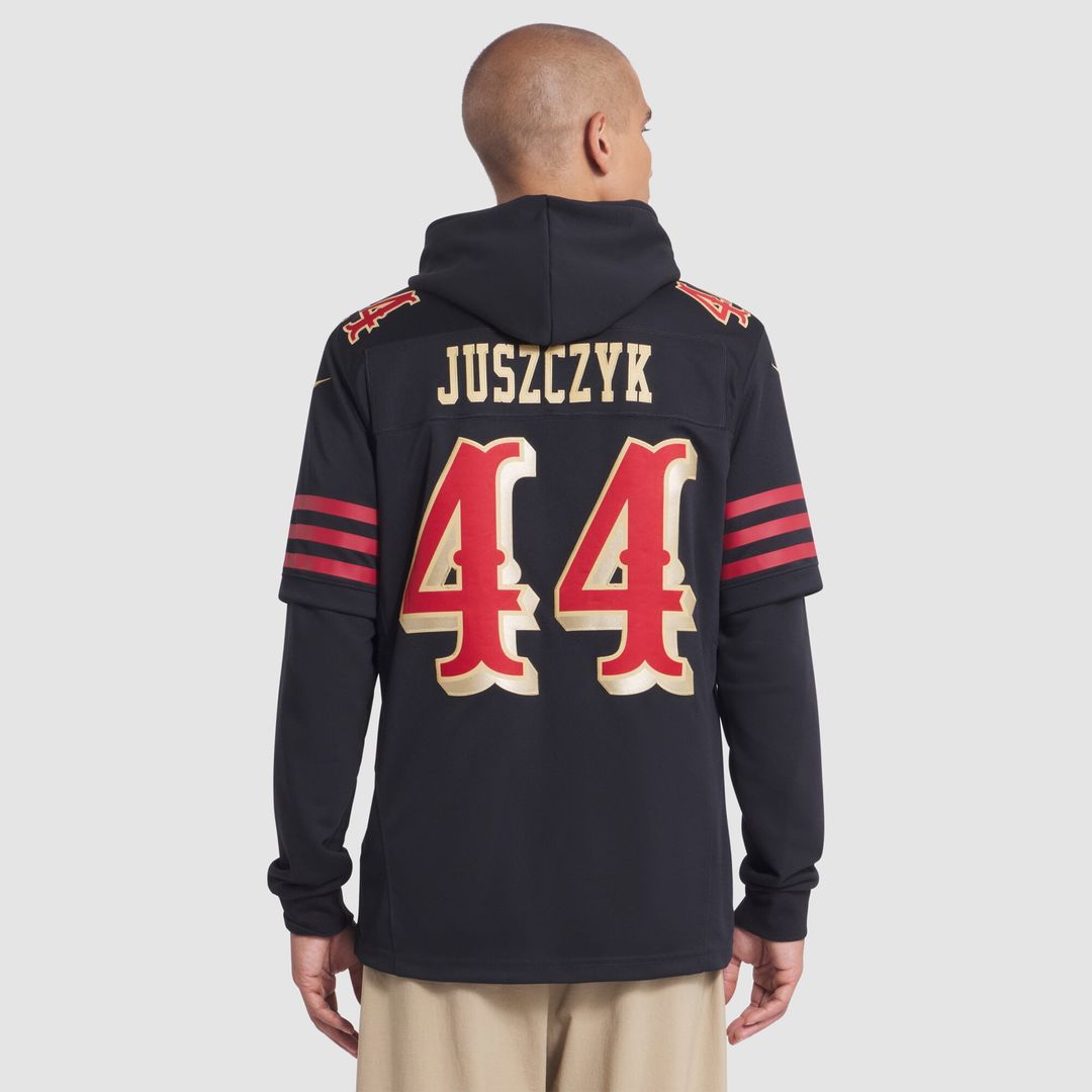 San Francisco 49ers Kyle Juszczyk Nike Black Rivalries Collection Stitched Limited Jersey product image 5, provided for